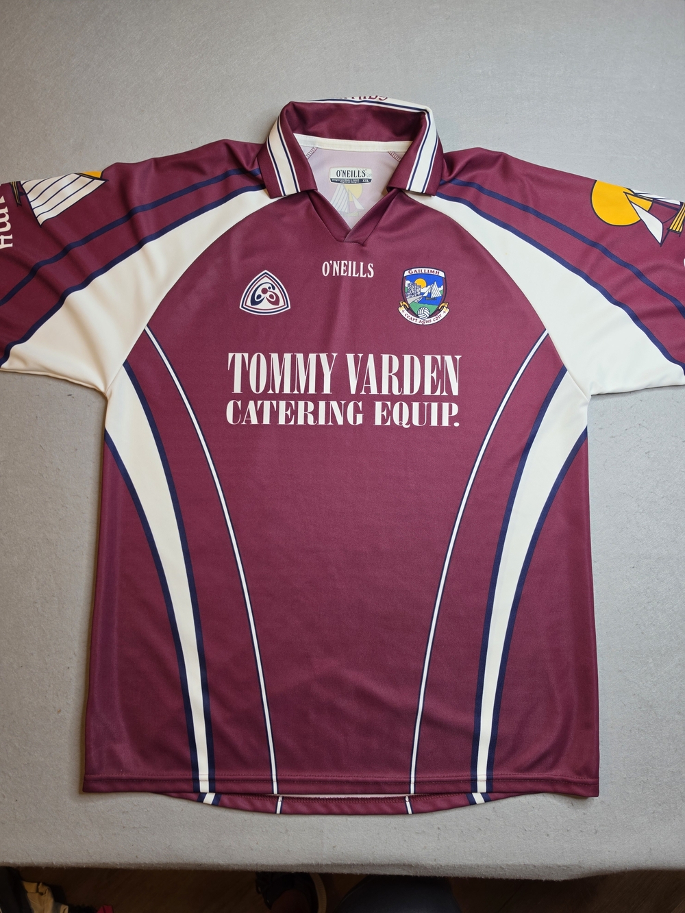 Vintage Galway GAA Jersey 2002-2005 O’Neills Tommy Varden Maroon Gaillimh XXL